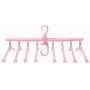 Bamboo Multi-Function Hanger Storage Artifact Clothes Shelf Hanger Home Clothes Hanger Shake Magic Coat Support Multi-Layer Folding