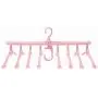Bamboo Multi-Function Hanger Storage Artifact Clothes Shelf Hanger Home Clothes Hanger Shake Magic Coat Support Multi-Layer Folding