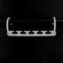 Clothing and Shoe Care,Portable 8 Pcs Space Saving Magic Trousers Clothing Hanger Coat Pants Clothes Closet Organizer Hooks Hanger Rack