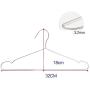 Baby Clothes Hanger 32CM Baby Favor Stainless Steel Coat Drying Rack Children Hangers for Clothes 10pcs
