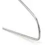 HANGERWORLD 100 Silver 16inch Wire Metal Pants Bar Coat Clothes Garment Hangers HANGERWORLD 100 Silver 16inch Wire Metal Pants Bar Coat Clothes Garment Hangers