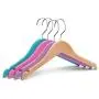DNJKSA 10pcs/lot 32cm Solid Wood Childrens Clothes Rack Baby Hanger Childrens Clothes Store Small Clothes Hanger(Random Color) DNJKSA 10pcs/lot 32cm Solid Wood Childrens Clothes Rack Baby Hanger Childrens Clothes Store Small Clothes Hanger(Random Color)