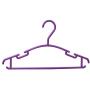 Kaptin Pack of 36 Children Baby Kids Nursery Hangers Nonslip Baby Coat Hangers Small Clothes Hangers for Kids Children Clothes (Purple)