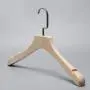6 Pcs Healthy No Painting Wide Shoulder Wooden Clothes Coats Hanger Rack, Natural Environmental Thick Wood Garment Hanger Rack,44 cm 6 Pcs Healthy No Painting Wide Shoulder Wooden Clothes Coats Hanger Rack, Natural Environmental Thick Wood Garment Hanger Rack,44 cm