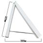 GGYDD Folding Clothes Hanger Wall Mounted, Retractable Clothes Rack Aluminum Coat Rack Stand Easy Installation for Clothes Scarves-a Diameter:40cm(16inch)