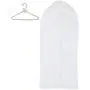 Plastic Pearl Bow Clothes Hangers Hook Rack + Garment Protective Bag Adults Plastic Pearl Bow Clothes Hangers Hook Rack + Garment Protective Bag Adults