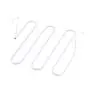 HJYPYJ Magic Hanger,Type s Folding Hanger,High Manganese Steel Space-Saving Organizer Hangers,Drying Quilts/Sheets Antirust/White/S