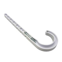 LASCO 13-1870 Plastic J-Hook Pipe Hanger for Plastic DWV Pipe, 1 1/2-Inch