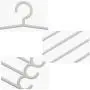 HJYPYJ Magic Hanger,Multi-Layer Multi-Functional Hanger Pants,Plastic Seamless Storage Artifact,Space-Saving Hanger Organizer Not Easy to Fall Off/White / 37.5x33.5cm HJYPYJ Magic Hanger,Multi-Layer Multi-Functional Hanger Pants,Plastic Seamless Storage Artifact,Space-Saving Hanger Organizer Not Easy to Fall Off/White / 37.5x33.5cm