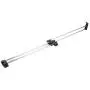 Hanger Retractable Clothes Hanger Rail Towel Coat Racks Closet Rod Standard Thickness Storage Areas Load Capacity Maximum Use Abs Plastic Stainless Steel abs Plastic (Size : 50cm)