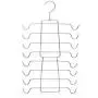 jiulonerst-Foldable Underwear Hanger, Clothes Hanger Underwear Hanger for Drying Towels, Bras, Baby Clothes, Gloves, Stainless Steel Portable Laundry Sock Drying Rack#1
