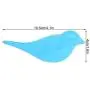 Mumusuki Creative Bird Decor Hook Wall Door Hanger Clothes Coat Hat Bags Towel Hanging Rack Holder(Sky Blue)