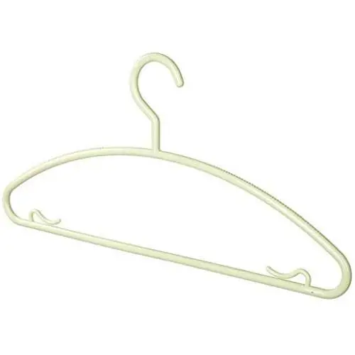 SAASNY Standard Coat Plastic Hangers Non-Slip Plastic Hangers -15 Pack- Heavy Duty Plastic Suit Hangers Plastic Space Saving Non Slip Clothes Hangers,Green,for Drying and Storage