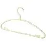 SAASNY Standard Coat Plastic Hangers Non-Slip Plastic Hangers -15 Pack- Heavy Duty Plastic Suit Hangers Plastic Space Saving Non Slip Clothes Hangers,Green,for Drying and Storage