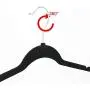 KYCPTNFJ 20pcs Non-Slip Flocked Velvet Huggable Hangers Clothes Hangers Shirts Sweaters Dress Hanger Drying Rack KYCPTNFJ 20pcs Non-Slip Flocked Velvet Huggable Hangers Clothes Hangers Shirts Sweaters Dress Hanger Drying Rack