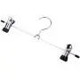 Hangers for Clothes Stainless Steel Clip 10Pcs Random Color Stand Hanger Pants Skirt Kid Clothes Adjustable Pinch Grip Cabide