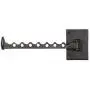 Rustic State Clout Cast Iron Industrial Wall Mount Hanger Holder Rack Farmhouse Clothes Bar Black