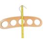 Ann Lee Design Cloth Scarf Hanger (Kid, Wooden Set of 2)