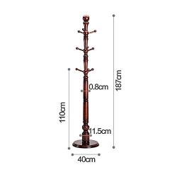 WZP Household Coat Rack European Solid Wood Floor Rack Bedroom Hanger Fashion Drying Rack Foyer Home