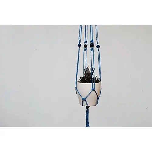 Light Blue Mini Plant Hanger Light Blue Mini Plant Hanger