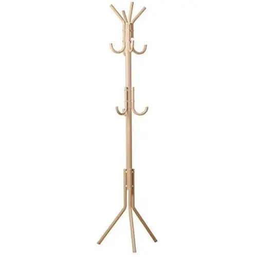 GWDJ Coat Rack Floorstanding Simple Coat Rack/Modern/Bedroom Hangers/Living Room Clothes Storage Rack (2 Colors Optional) Coat Rack Shelf (Color : Gold)