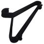 10pcs Non-Slip Multifunctional Plastic Clothes Hangers for Wet or Dry,Adult Ladies Men Clothes Dress Space-Saving Clothes Hangers