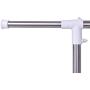 Heize best price Sliver Color Folding Drying Rack Extendable Rolling Storage Hanger Adjustable Laundry Clothes (U.S. Stock) Heize best price Sliver Color Folding Drying Rack Extendable Rolling Storage Hanger Adjustable Laundry Clothes (U.S. Stock)
