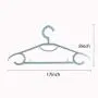 Yuqianjin Plastic Clothes Hanger,Space Saving Clothes Hangers Extra Thick Plastic Wide Shoulder Adult 360 Degrees Rotate Slip Resistant Standard Clothing Hanger Ideal for Everyday Use(10 Pack)