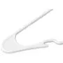 ZOYER Premium Plastic Hangers (20 Pack)- Durable & Strong Standard Hangers for Clothes - White ZOYER Premium Plastic Hangers (20 Pack)- Durable & Strong Standard Hangers for Clothes - White