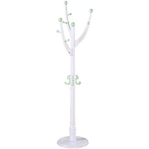 JAD@ Floor Solid Wood Hangers European Living Room Clothes Rack Simple Assembly Clothes Rack Rack (Color : Green) JAD@ Floor Solid Wood Hangers European Living Room Clothes Rack Simple Assembly Clothes Rack Rack (Color : Green)