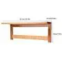 Bamboo Wall Mounted Coat Rack Shelf, Floating Entryway Hanging Shelf Hanger Towel Cloth Shelf with 4 Hooks for Bathroom, Hallway, Living Room and Kitchen Bamboo Wall Mounted Coat Rack Shelf, Floating Entryway Hanging Shelf Hanger Towel Cloth Shelf with 4 Hooks for Bathroom, Hallway, Living Room and Kitchen