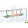 Chris.W 4Pcs Rotating Handbag Hanger for Closet, Purse Hanging Closet Hooks Storage Organizer Rack for Bag, Belt, Scarves, Mens Ties, Womens Shawls, Pashminas, Hat(4 Color)