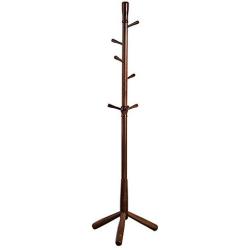 KXBYMX Full Solid Wood Coat Rack Floor Bedroom Clothes Hangers Clothes Storage Racks -Multifunctional Coat Rack (Color : 1#)