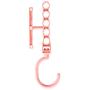 Classify Windproof Multi Layers Drying Laundry Clothes Hanger Household Holder Modern Antislip 5 Circle 360 Degree Rotating Hook 10pcs Random Color