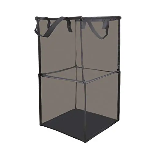 Shimigy Laundry Hampers Basket Collapsible with Carry Handle Net Cloth Hanger Storage Shimigy Laundry Hampers Basket Collapsible with Carry Handle Net Cloth Hanger Storage