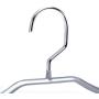 PeiQiH Shirt No-Trace Clothes Hangers, 10 Pack Rubber Coating Wide Shoulder Space Saving Durable Heavy Duty Suit Hangers for Coats Skirt Jackets-a-ms-Purple 40x18.5x3cm