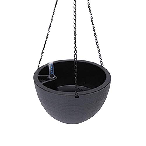 CatcherMy Hanging Basket, Cotton Rope Hanging Pylon with Water Volume Indicator, Self-Absorbing, Flower Pot Plant Holder Hanger Plant Holder for Indoor Outdoor Ceiling Balconies Wall Decoration CatcherMy Hanging Basket, Cotton Rope Hanging Pylon with Water Volume Indicator, Self-Absorbing, Flower Pot Plant Holder Hanger Plant Holder for Indoor Outdoor Ceiling Balconies Wall Decoration