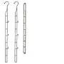 Boottique Heavy Duty Adjustable Closet Doubler - Closet Rod Hanger Doubles Closet Space and Now Stores Accessories- Purses, Handbags, Scarves