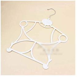 wing1 5PCs Childrens Siamese Clothes Hangers for Clothing Store Plastic Tubular Slotted Child Baby Clothing Hanger Storage Organizer,K