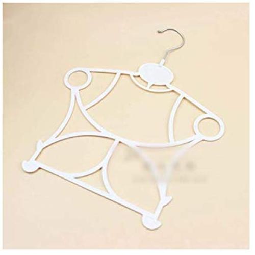 wing1 5PCs Childrens Siamese Clothes Hangers for Clothing Store Plastic Tubular Slotted Child Baby Clothing Hanger Storage Organizer,K