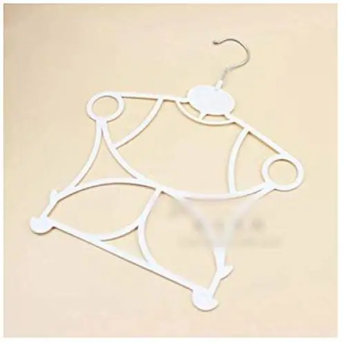 wing1 5PCs Childrens Siamese Clothes Hangers for Clothing Store Plastic Tubular Slotted Child Baby Clothing Hanger Storage Organizer,K