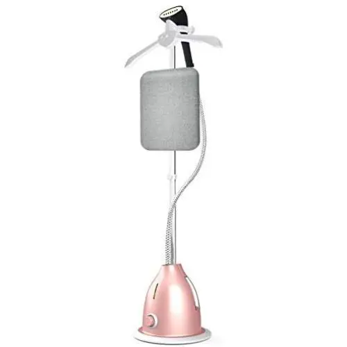 2000w Clothes Fabric Steamer, Garment Steamer Powerful Fabric Steamer with Fabric Brush and Garment Hanger Handheld Hanging Vertical Mini Iron Ironing-Pink 26x160cm(10x63inch) 2000w Clothes Fabric Steamer, Garment Steamer Powerful Fabric Steamer with Fabric Brush and Garment Hanger Handheld Hanging Vertical Mini Iron Ironing-Pink 26x160cm(10x63inch)