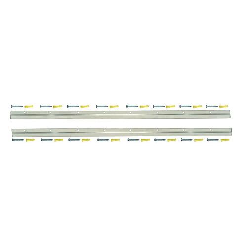 Hangman Z-Hanger Heavy Duty Mirror, Picture and Panel Hanger -Aluminum: Z-30