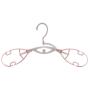 Yuqianjin Suit Hangers (Pack of 10) Non Slip No Shoulder Suit Hangers,Space Saving Clothes Hangers,Rounded Hangers for Coat,Sweater,Jackets,Pants,Shirts (Color : Pink)