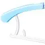 Fcoson Baby Size Hanger Set Kids Velvet Hangers 15 Pack No-Slip Space Saving Clothes Hangers for Babies Toddler Children Youth Blue