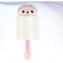 TOPBATHY Wall Mounted Hook Adorable Squirrel Hanging Hook Punch Free Adhesive Decorative Hanger for Home Bedroom Dormitory Cloth Hat Towel Holder (Pink)