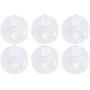 uxcell 6 Pcs Suction Cup Hooks 1.2 Inch Wall Hooks Hangers Removable Kitchen Bathroom Wall Vacuum Holder for Smooth Tile Glass and Mirror Clear uxcell 6 Pcs Suction Cup Hooks 1.2 Inch Wall Hooks Hangers Removable Kitchen Bathroom Wall Vacuum Holder for Smooth Tile Glass and Mirror Clear