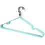 ZZH Coat Hanger Clothes Rack Convenient Metal 10PCS Organizer Device