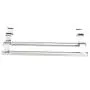 Double Layers Stainless Steel Telescopic Towel Holder Rack Hanger Organizer Bathroom Kitchen Double Layers Stainless Steel Telescopic Towel Holder Rack Hanger Organizer Bathroom Kitchen