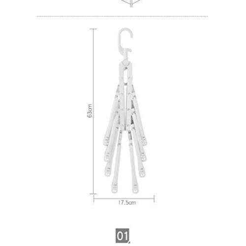 zxb Multi-Function Hanger Storage Artifact Clothes Hanging Home Clothes Hanger Shake Magic Clothes Prop Folding Telescopic Saving Space zxb Multi-Function Hanger Storage Artifact Clothes Hanging Home Clothes Hanger Shake Magic Clothes Prop Folding Telescopic Saving Space